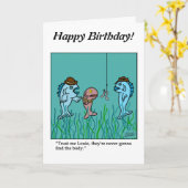 Een Leeg Tekenen - Maffia Vis - Pas het aan Kaart (Gele Bloem)