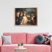 Een leerling canvas afdruk (Insitu (Woonkamer))