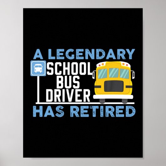 Een leerling van de Legendary School Bus heeft de  Poster (Voorkant)