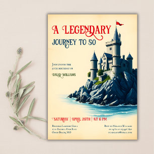 Een legendarische reis  Castle 50e verjaardag Kaart