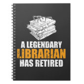 Een legende ambtenaar heeft pensioen 2019 gepensio notitieboek (Voorkant)