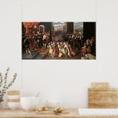 Een legory van de Tyranny van de Hertog van Alba Poster (Keuken)