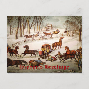 Een lekkage op de Kaart van de sneeuwkerst