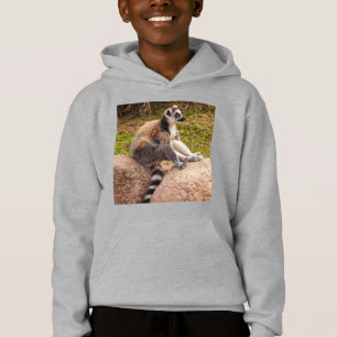 een lemur van een Madagascar op pullover hoodie