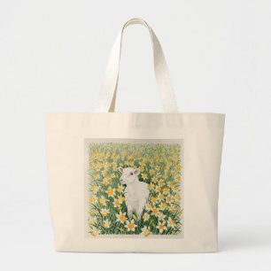 Een lente in de Stap Grote Tote Bag