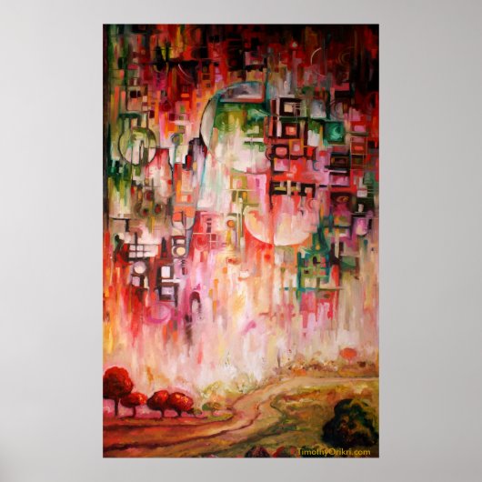 Een lentefever - Canvas Print (Voorkant)