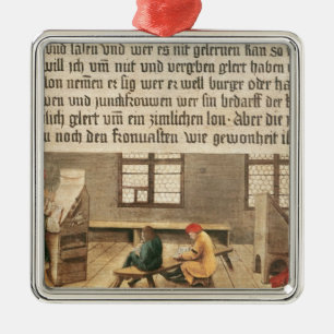 Een leraar metalen ornament