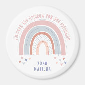 Een leuk cadeau voor valentijn in het klaslokaal. magneet (Voorkant)