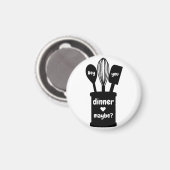 Een leuk diner magneet (Voorkant / Achterkant)