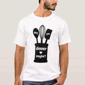 Een leuk diner t-shirt