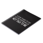 Een leuk ding om te doen notitieboek (Linkerzijde)