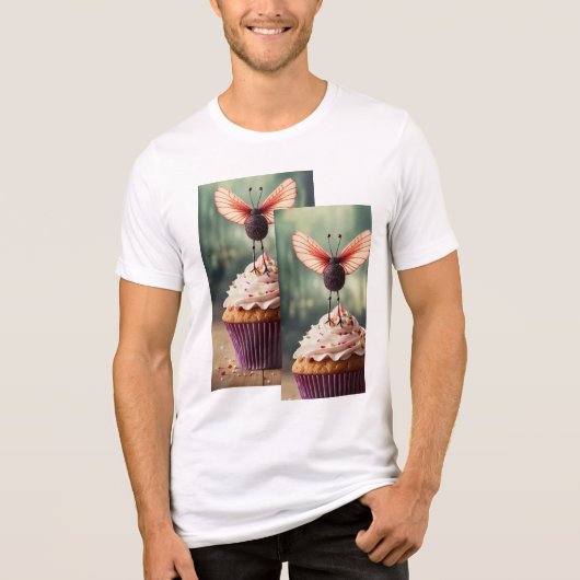 Een leuke cupcake T shirt (Voorkant)