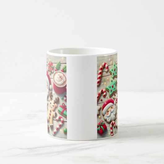 Een leuke en lieve kerstkoekje mok (Center)