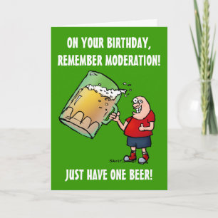 Een leuke Kaart voor een biertje