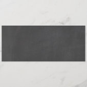 Een leuke kalligrafie vind je Kaart in je stoel (Achterkant)