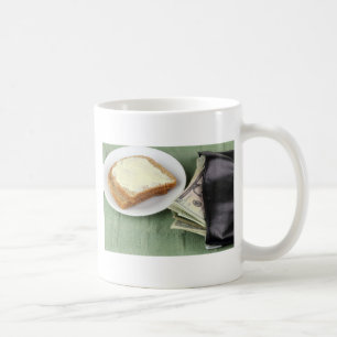 Een leven, brood en boter maken koffiemok