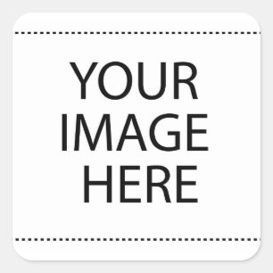 Een leven lang vierkante sticker