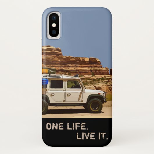 ÉÉN LEVEN. LEVEN HET. Case-Mate iPhone CASE (Achterkant)