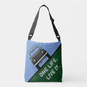 ÉÉN LEVEN. LEVEN HET. CROSSBODY TAS