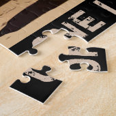 ÉÉN LEVEN. LEVEN HET. LEGPUZZEL (Zijkant)