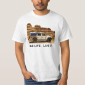 ÉÉN LEVEN. LEVEN HET. T-SHIRT (Voorkant)