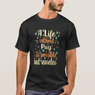 Een leven met hondenliefde beste vriend hondenras  t-shirt