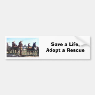 Een leven redden bumpersticker