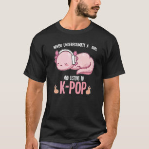 Een leven zonder te luisteren naar K Pop Zuid-Kore T-shirt