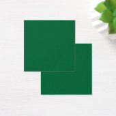 Een levendig groen blad met verschillende aderen i vierkante visitekaartjes (Bureau)