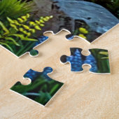 Een levendig landschap legpuzzel (Zijkant)