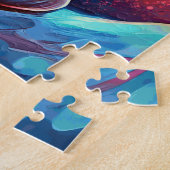 Een levendige afsluiting legpuzzel (Zijkant)