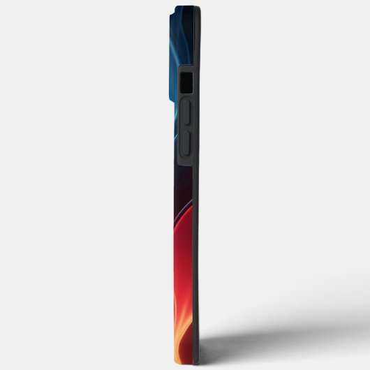 Een levendige gradiëntgolf Case-Mate iPhone case (Achterkant / Links)