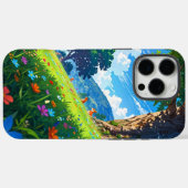 Een levendige natuur iPhone 16 Pro Max hoesje (Achterkant (horizontaal))