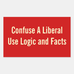 Een liberale Sticker verwarren