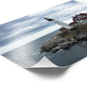 Een licht naar Zee Foto Afdruk (Hoek)