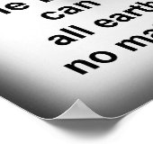 Een lichtbaken. poster (Hoek)