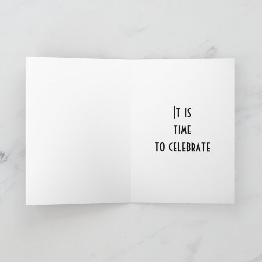 EEN LIEDJE VOOR JE VERJAARDAG** KAART (Binnen)