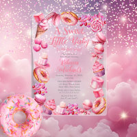 Een lief klein Baby Snoep Lijst meisje Baby shower