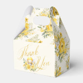 Een lief klein honingbij Baby shower dank je Bedankdoosjes (Achterkant)