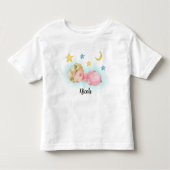 Een lief klein meisje kinder shirts (Voorkant)