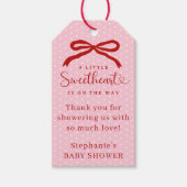 Een Lief Klein Valentijns Babyshower Cadeaulabel (Voorkant)