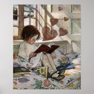 Een liefde voor lezen poster