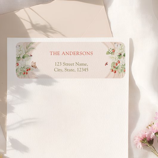 Een Liefdeskever Retouradres Label