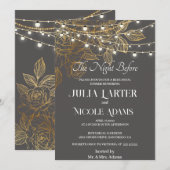 "Een liefdesverhaal ontvouwt zich: onze bruiloft Kaart (Voorkant / Achterkant)