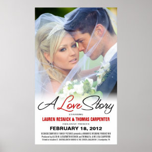 Een liefdesverhaal - Weddenfilms Foto Poster