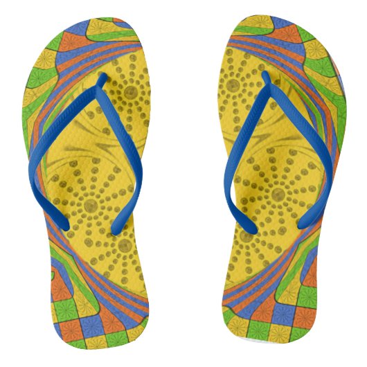 Een liefdevol Egyptisch ontwerp voor Mode Teenslippers (Voetbed)
