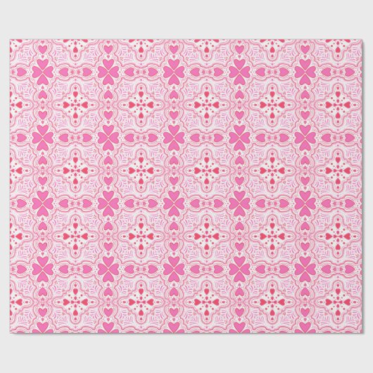 Een liefdevolle cadeaupapier (Vlak)