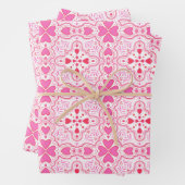 Een liefdevolle inpakpapier vel (In situ)