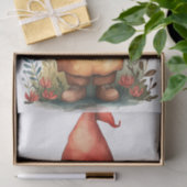 Een lieve kleine kabouter tissuepapier (Geschenk)