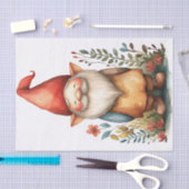 Een lieve kleine kabouter tissuepapier (Craft)